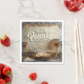 Happy Passover | Pesach Jüdisch Traditionelles Vin Serviette (Beispiel)