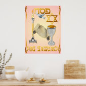 Happy Passover Poster (Küche)