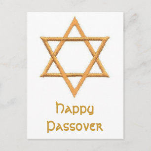Happy Passover Postkarte