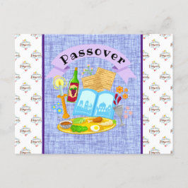 Happy Passover Postkarte