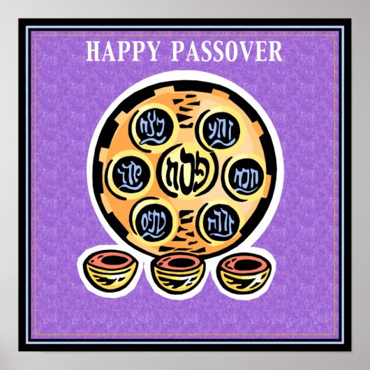 "Happy Passover" Print/ Poster (Vorne)