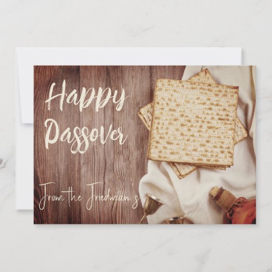 Happy Passover | Seder Pesach Einladung (Vorderseite)