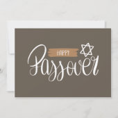 Happy Passover | Seder Pesach Feste Einladung (Vorderseite)
