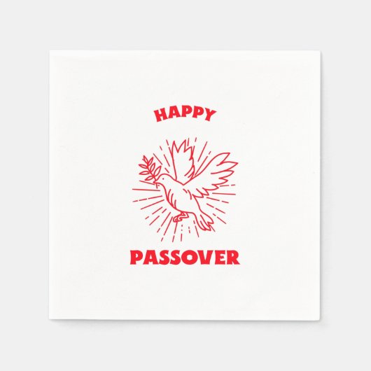 Happy Passover Serviette (Vorderseite)