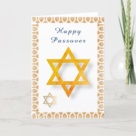 Happy Passover Star der David Holiday Card Feiertagskarte