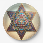 Happy Passover Star of David Pappteller (Vorderseite)