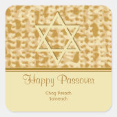 Happy Passover Sticker (Vorderseite)