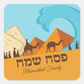 Happy Passover Stickers (Vorderseite)