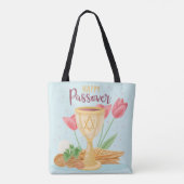 Happy Passover Tote Bag Tasche (Rückseite)
