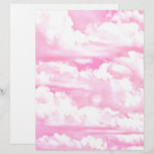 Happy Pastel Pink Clouds (Vorne/Hinten)