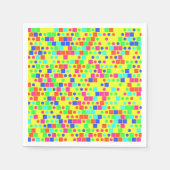 Happy pattern serviette (Vorderseite)