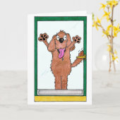 Happy Paw Paw's Day Karte (Gelbe Blume)