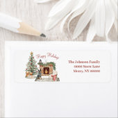 Happy Pawlidays Dog Design - Australischer Rinderh (Insitu)