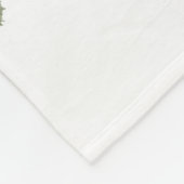 Happy Pawlidays Dog Design - Dalmatiner Fleecedecke (Ecke)