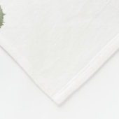 Happy Pawlidays Dog Design - Spitz Fleecedecke (Ecke)