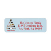 Happy Pawlidays Dog Weihnachtsbaum (Vorne)