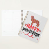 Happy Pawlidays | Funny Word Puff Planer (Anzeige)