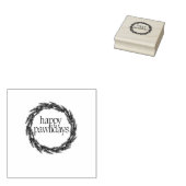 Happy Pawlidays Gummistempel (Stempel)