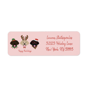 Happy Pawlidays Labrador Retriever Hunde