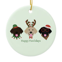 Happy Pawlidays Labrador Retriever Hunde