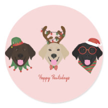 Happy Pawlidays Labrador Retriever Hunde