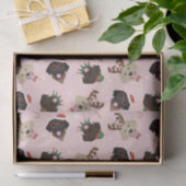 Happy Pawlidays Labrador Retriever Hunde Seidenpapier (Geschenk)