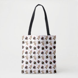 Happy Pawlidays Labrador Retriever Hunde Tasche