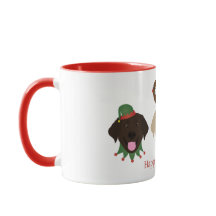 Happy Pawlidays Labrador Retriever Hunde