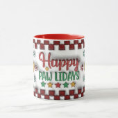 Happy Pawlidays Mug Tasse (Zentrum)