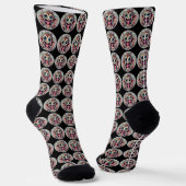 Happy Peace Monkey - Crew Socks Socken (Gewinkelt)
