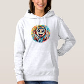 Happy Peace Monkey No. 5 Hoodie (Vorderseite)