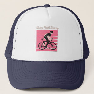 Happy Pedal Dancing - Cooles Bike Rider Design Truckerkappe
