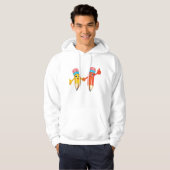 Happy Pencils Hoodie (Vorne ganz)