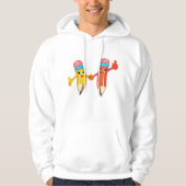 Happy Pencils Hoodie (Vorderseite)