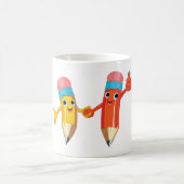 Happy Pencils Kaffeetasse (Mittel)
