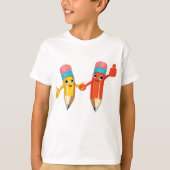 Happy Pencils T-Shirt (Vorderseite)