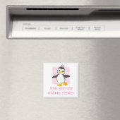 Happy Penguin Big Sister Magnet (In Situ (Geschirrspüler))