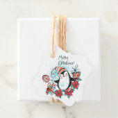 Happy Penguin Favor/Gift Tag Geschenkanhänger (Beispiel)