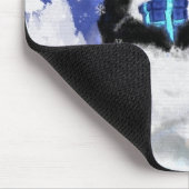 Happy Penguin - Weihnachten - Mousepad (Ecke)
