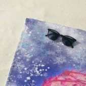 Happy Penguin - Weihnachten - Strandtuch (Beispiel)