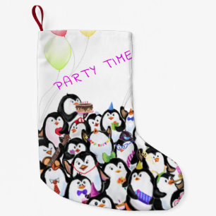 Happy Penguins Weihnachts-Strumpf Kleiner Weihnachtsstrumpf