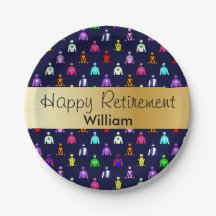 Happy Pension Horse Racing Jockey Silks