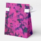 Happy Pension Pink Florals Garden Hand bemalt Geschenkschachtel (Rückseite)