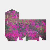 Happy Pension Pink Florals Garden Hand bemalt Geschenkschachtel (Ungefaltet)