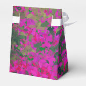 Happy Pension Pink Florals Garden Hand bemalt Geschenkschachtel (Rückseite)