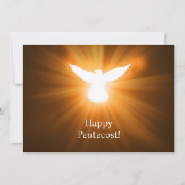 Happy Pentecost Feiertagskarte