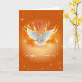 Happy Pentecost von Jenny McLaughlin Karte (Gelbe Blume)