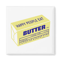 Happy People essen Butter (blau)