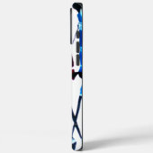 Happy People Maasai Warriors Walking Art Print Case-Mate iPhone Hülle (Rückseite / Links)