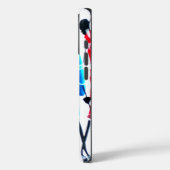 Happy People Maasai Warriors Walking Art Print Case-Mate iPhone Hülle (Rückseite / Links)